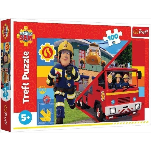 Puzzle 100 pcs Sam le pompier TREFL