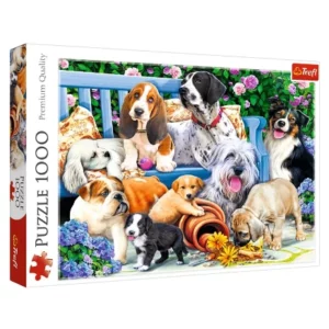 Puzzle 1000 pcs Chiens TREFL