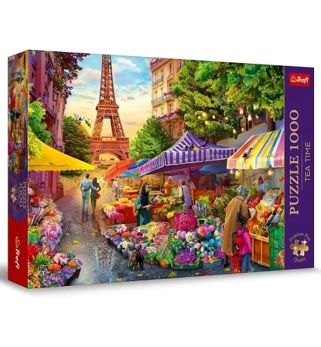 Puzzle 1000 pcs Paris Market TREFL