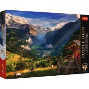 Puzzle 1000 pcs Vallée de Lauterbrunnen Suisse TREFL