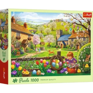 Puzzle 1000 pcs la chasse aux œufs TREFL