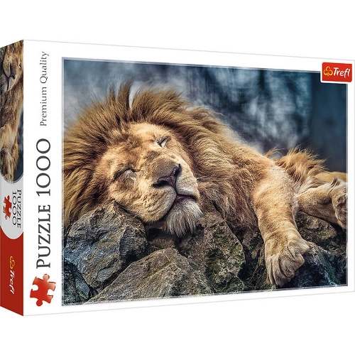 Puzzle 1000 pcs lion TREFL