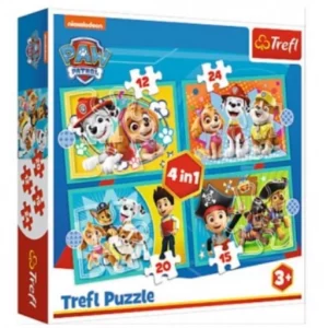 Puzzle 4 en 1 Paw Patrol TREFL
