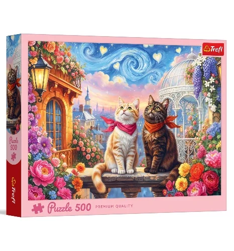 Puzzle 500 pcs Love Cats TREFL