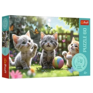 Puzzle 60 Pcs Trois Chatons TREFL