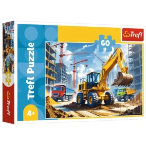 Puzzle 60 Pcs chargeuse pelleteuse TREFL