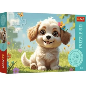 Puzzle 60 Pcs chiot TREFL