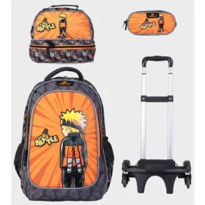 Sac à dos avec chariot 3 pcs GLOSSY BIRD
