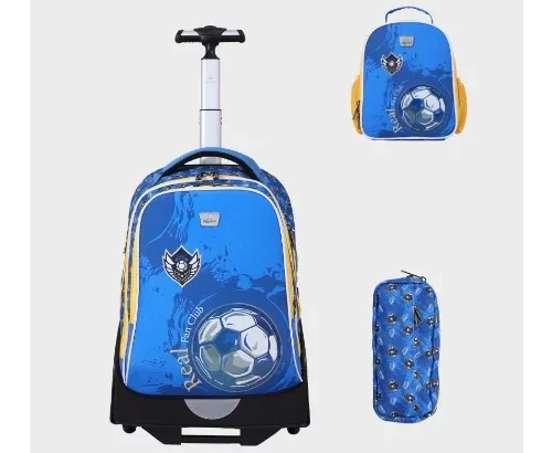 Sac à dos avec chariot 3 pcs GLOSSY BIRD