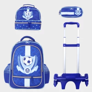 Sac à dos avec chariot 3 pcs GLOSSY BIRD