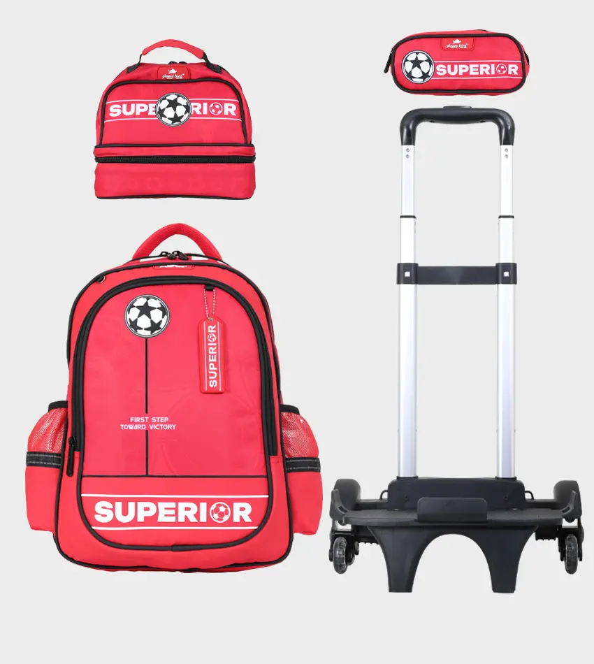 Sac à dos avec chariot 3 pcs GLOSSY BIRD