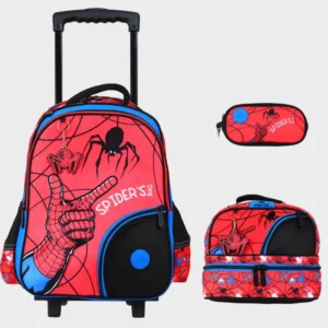 Sac à dos avec chariot 3 pcs GLOSSY BIRD