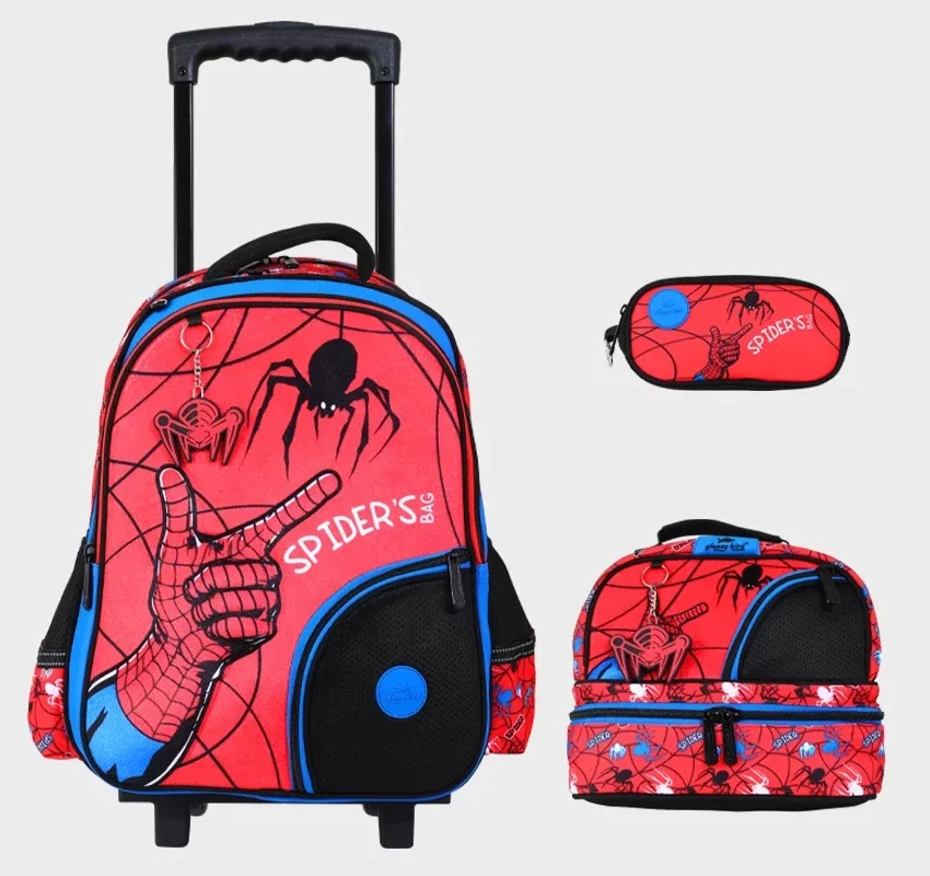 Sac à dos avec chariot 3 pcs GLOSSY BIRD