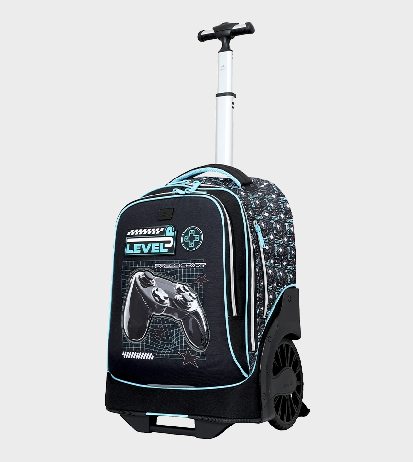 Sac à dos avec chariot 3 pcs GLOSSY BIRD – Image 2