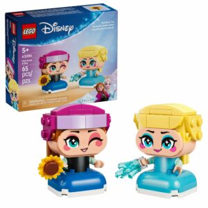 Anna et Elsa miniatures lego 43284