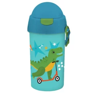 Gourde plastique 500 ml avec paille MUST