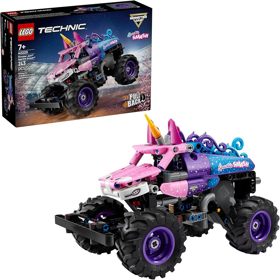 Monster Jam Sparkle Smash lego 42220