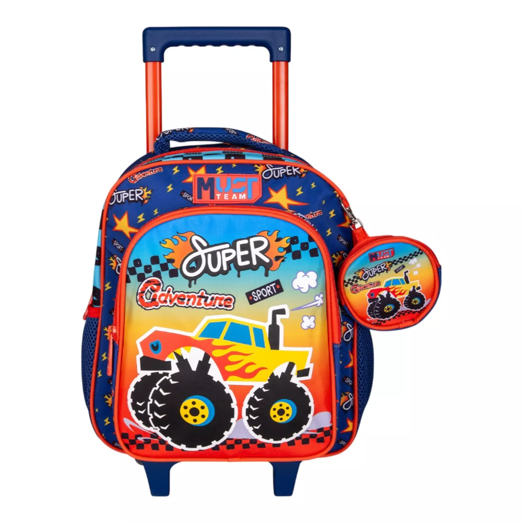 Sac à Dos maternelle avec chariot Monster Must