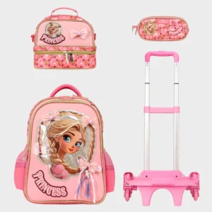 Sac à dos Glossy bird 3 pcs avec chariot