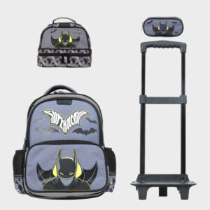 Sac à dos avec chariot 3 pcs BATMAN GLOSSY BIRD