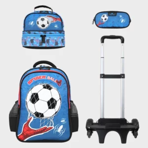 Sac à dos avec chariot 3 pcs FOOT GLOSSY BIRD