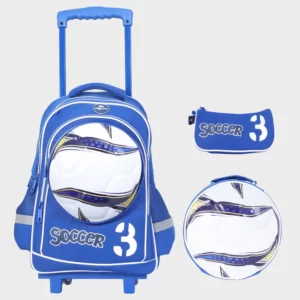 Sac à dos avec chariot 3 pcs GLOSSY BIRD