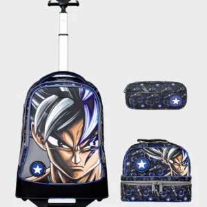 Sac à dos avec chariot 3 pcs GLOSSY BIRD dragon