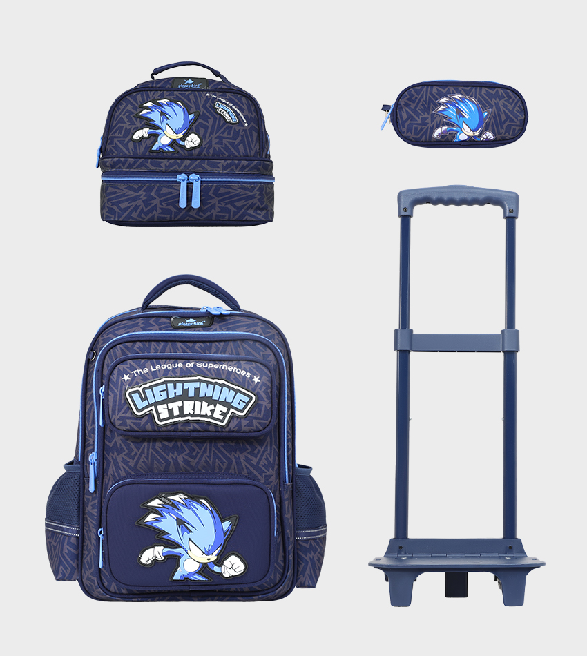 Sac à dos avec chariot 3 pcs SONIC GLOSSY BIRD