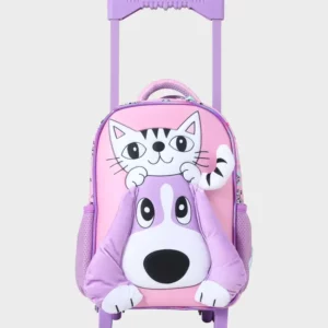 Sac à dos avec chariot GLOSSY BIRD