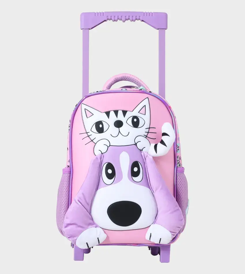 Sac à dos avec chariot GLOSSY BIRD