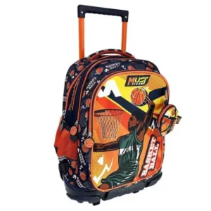 Sac à dos école avec chariot Basketball Must