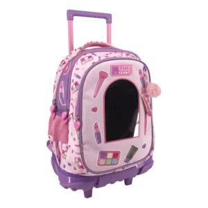 Sac à dos école avec chariot Cosmetics Must