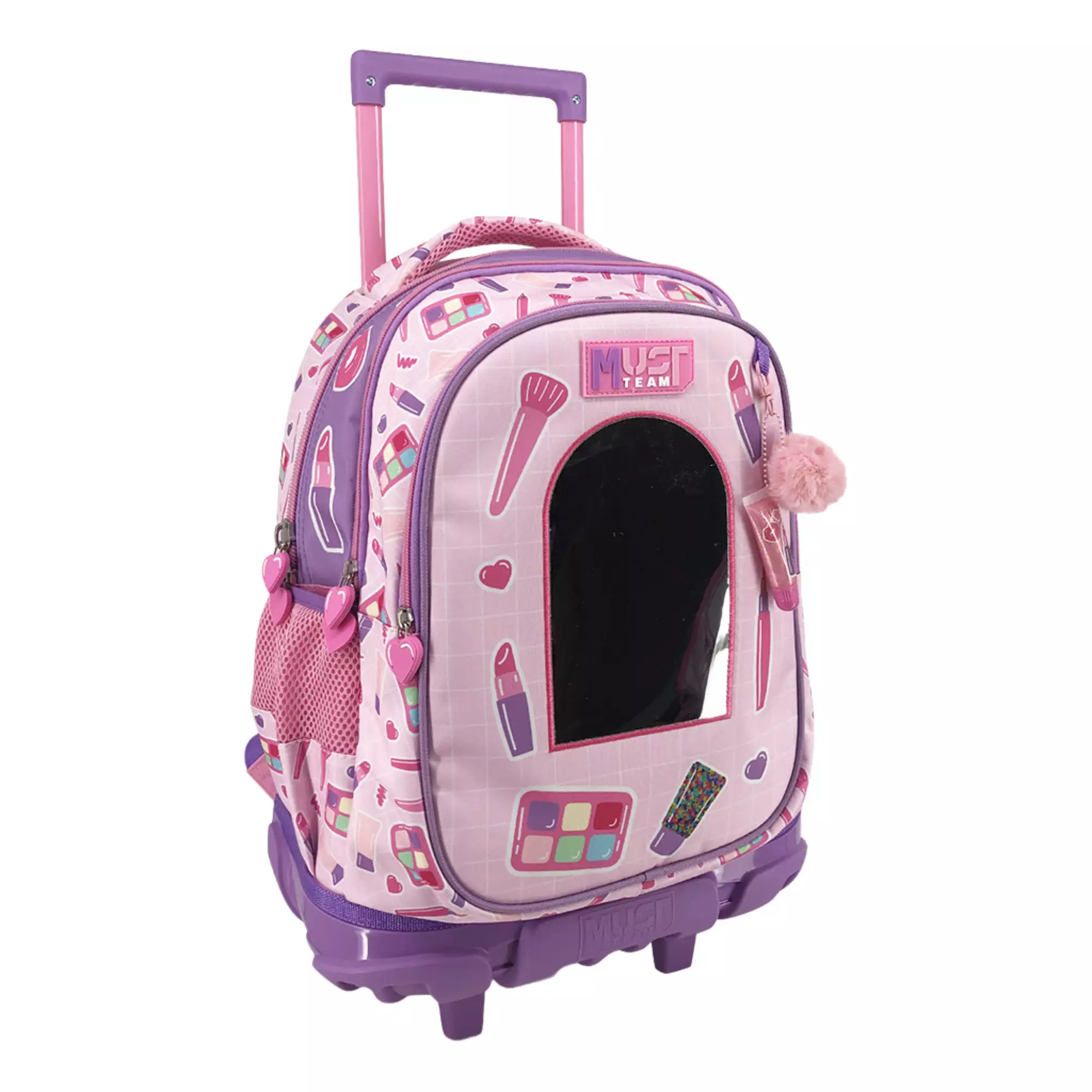 Sac à dos école avec chariot Cosmetics Must