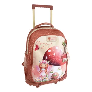 Sac à dos école avec chariot Fairy Must