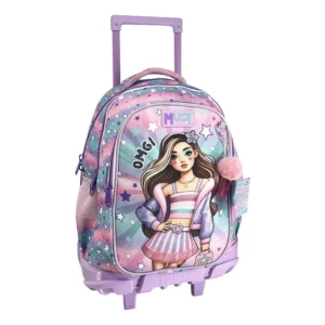 Sac à dos école avec chariot Fashion Must
