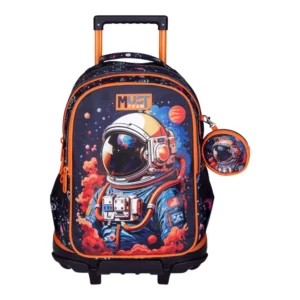 Sac à dos école avec chariot astronaute Must