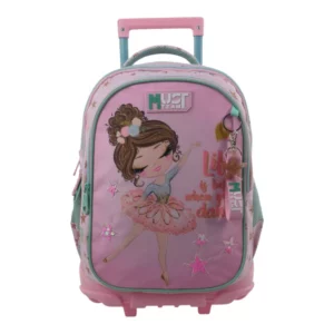 Sac à dos école avec chariot ballerine Must