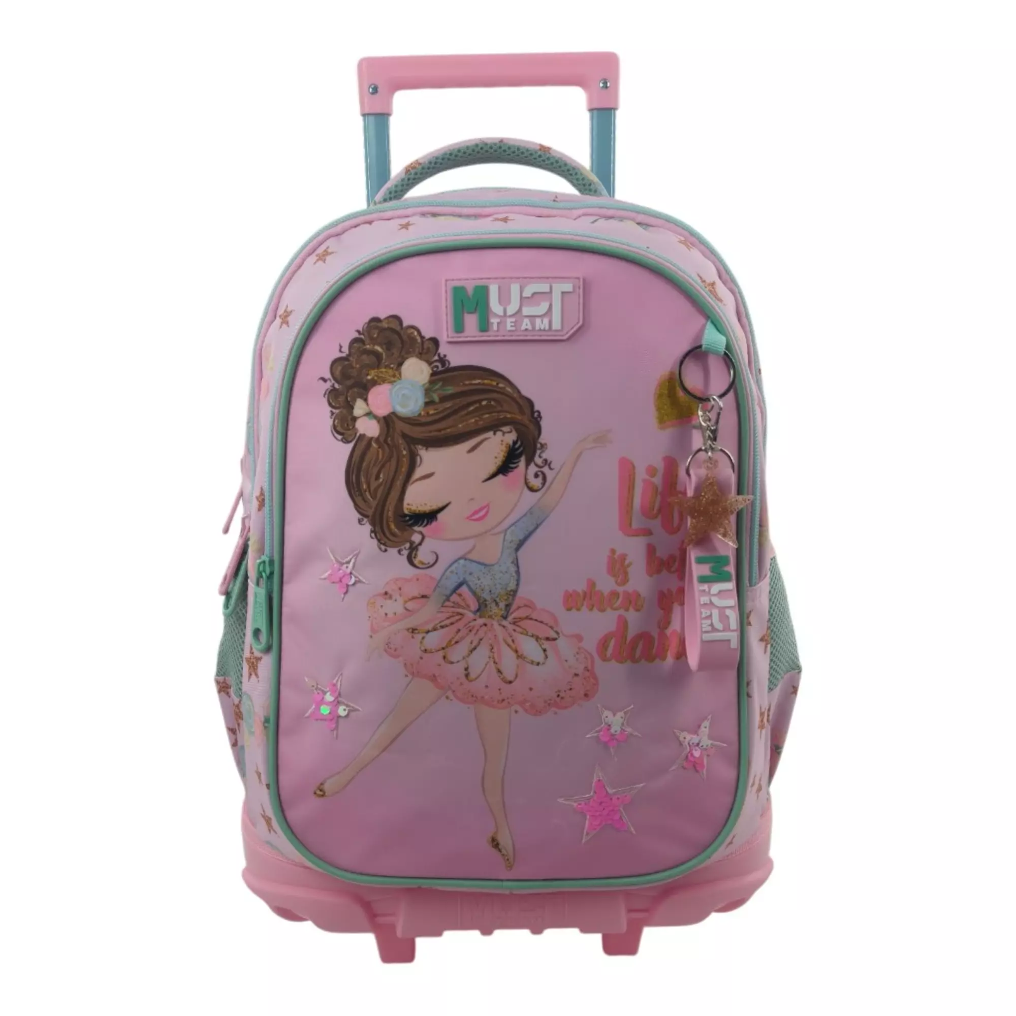 Sac à dos école avec chariot ballerine Must