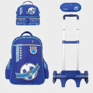 Sac à dos foot avec chariot 3 pcs GLOSSY BIRD