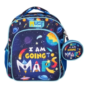 Sac à dos maternelle planète Must