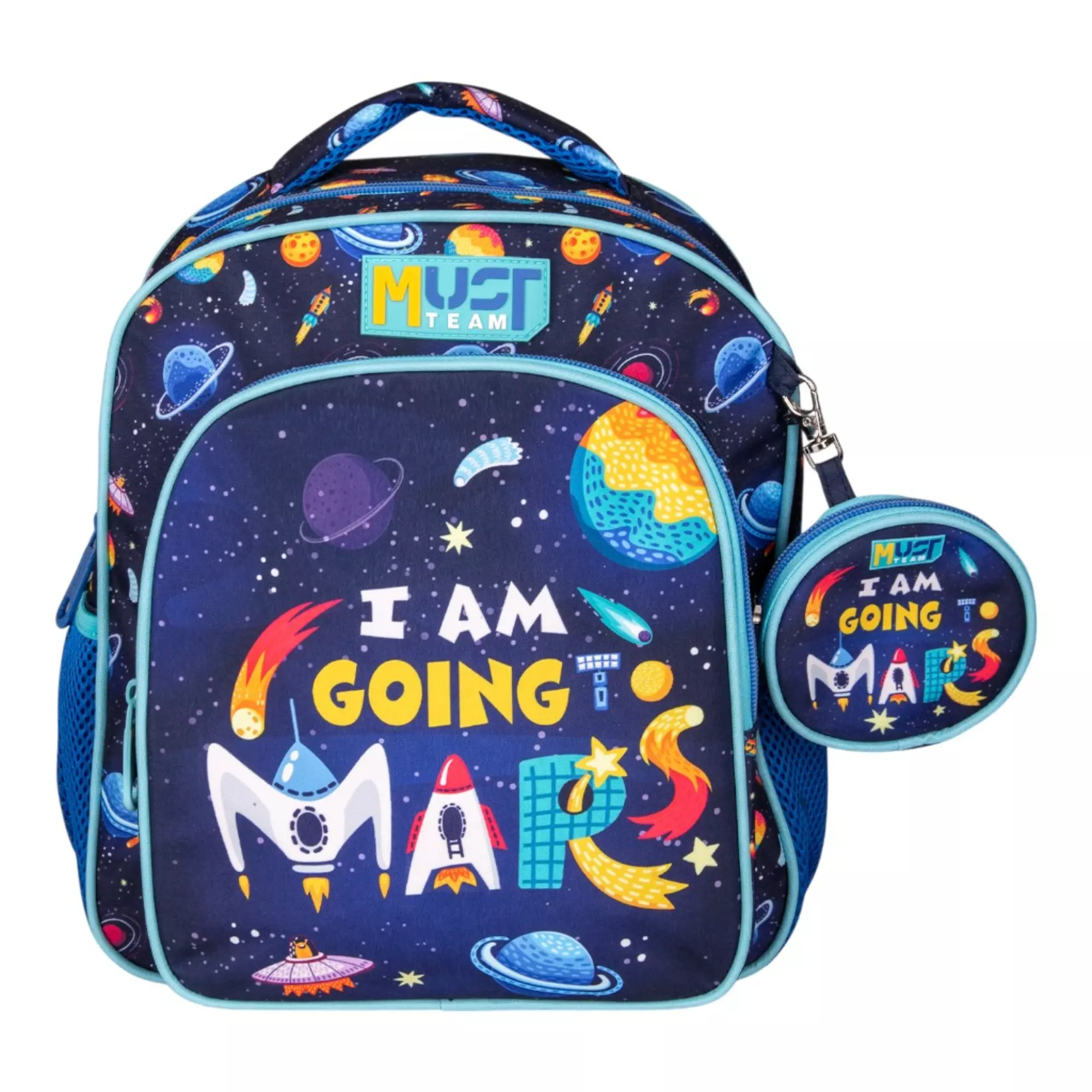 Sac à dos maternelle planète Must
