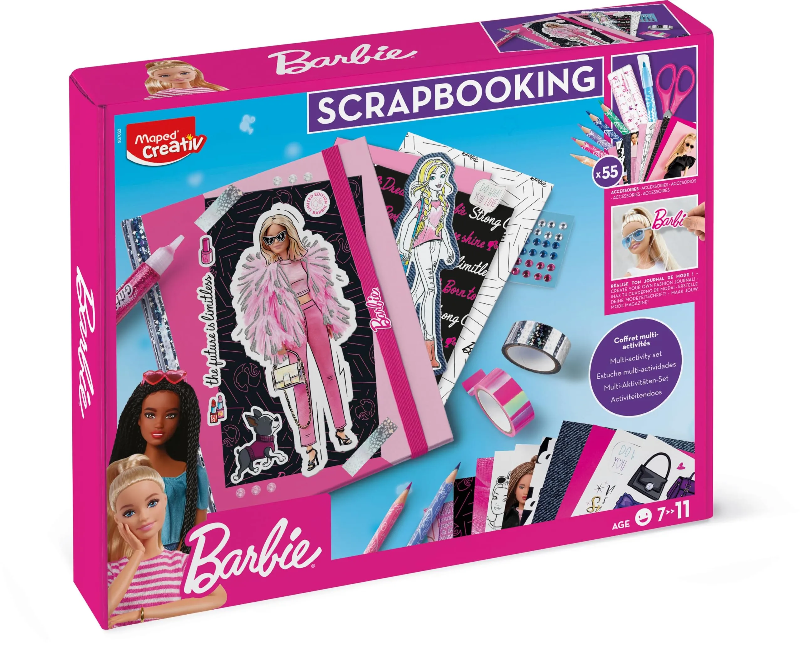Scrapbooking Barbie Maped