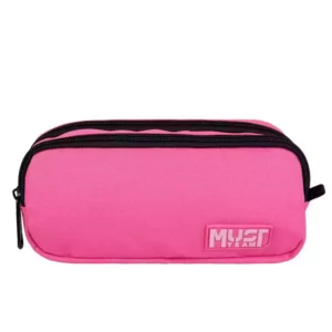 Trousse Double vide rose fushia UST