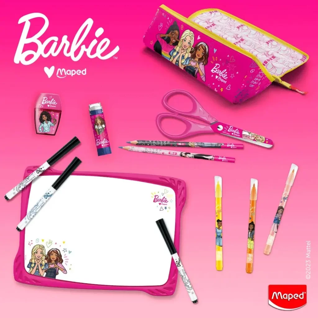 Trousse barbie maped