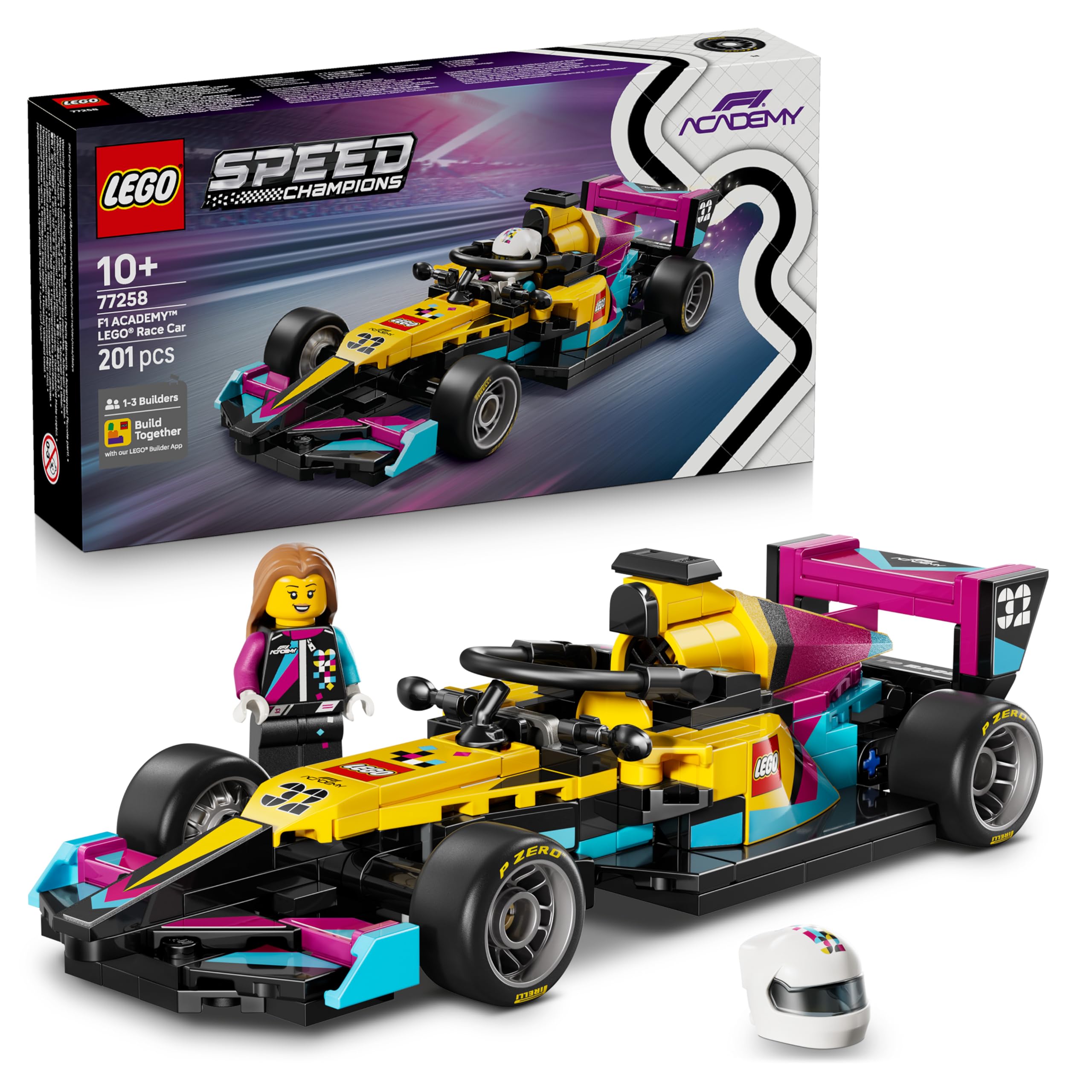Voiture de course F1 ACADEMY lego 77258