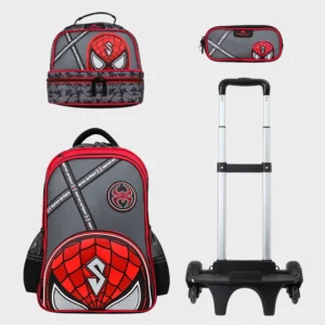 sac à dos avec chariot 3 pcs Glossy bird