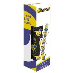 Bouteille inox avec affichage LED 500 ml Minions 504223 Must