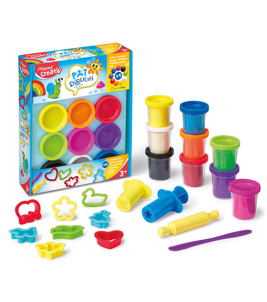 Pâte à modeler 9X POTS Maped