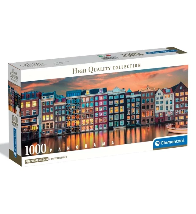 Puzzle 1000 pcs Amsterdam Clementoni