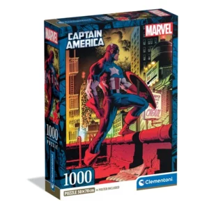 Puzzle 1000 pcs Captain America Clementoni
